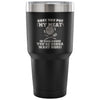 Grilling BBQ Travel Mug Once You Put My Meat In 30 oz Stainless Steel Tumbler