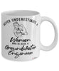 Groundwater Engineer Mug Never Underestimate A Woman Who Is Also A Groundwater Engineer Coffee Cup White