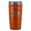 GSD Travel Mug If I Cant Bring My Dog Im Not Going 20oz Stainless Steel Tumbler