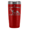 GSD Travel Mug If I Cant Bring My Dog Im Not Going 20oz Stainless Steel Tumbler