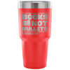 Gun Control Travel Mug Books Not Bullets 30 oz Stainless Steel Tumbler