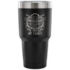 Gun Rights Travel Mug I'm An Armed Daddy Because 30 oz Stainless Steel Tumbler