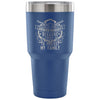 Gun Rights Travel Mug I'm An Armed Daddy Because 30 oz Stainless Steel Tumbler