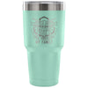 Gun Rights Travel Mug I'm An Armed Daddy Because 30 oz Stainless Steel Tumbler