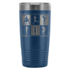 Gym Exercise Travel Mug Fitness Moves 20oz Stainless Steel Tumbler