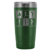 Gym Exercise Travel Mug Fitness Moves 20oz Stainless Steel Tumbler