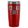 Gym Exercise Travel Mug Fitness Moves 20oz Stainless Steel Tumbler