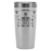 Gym Insulated Coffee Travel Mug The One Who Lifts 20oz Stainless Steel Tumbler