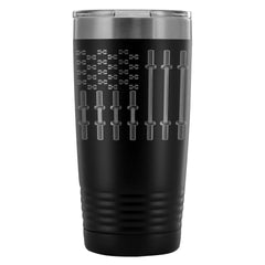 Gym Patriot Travel Mug USA Flag 20oz Stainless Steel Tumbler