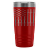 Gym Patriot Travel Mug USA Flag 20oz Stainless Steel Tumbler