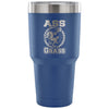 Gym Squats Travel Mug A** to Grass 30 oz Stainless Steel Tumbler