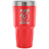 Gym Squats Travel Mug A** to Grass 30 oz Stainless Steel Tumbler