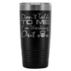 Gym Travel Mug Dont Talk To Me Im Working Out 20oz Stainless Steel Tumbler