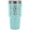 Gym Travel Mug Dont Talk To Me Im Working Out 30 oz Stainless Steel Tumbler