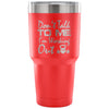 Gym Travel Mug Dont Talk To Me Im Working Out 30 oz Stainless Steel Tumbler