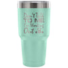 Gym Travel Mug Dont Talk To Me Im Working Out 30 oz Stainless Steel Tumbler