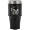 Gym Travel Mug Lets Life Heavy Things 30 oz Stainless Steel Tumbler