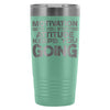 Gym Travel Mug Motivation Gets You Started 20oz Stainless Steel Tumbler