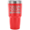 Gym Travel Mug On Good Days I Workout 30 oz Stainless Steel Tumbler