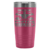 Gym Travel Mug Sex Weights And Protein Shakes 20oz Stainless Steel Tumbler