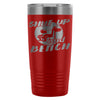 Gym Weightlifting Travel Mug Shut Up And Bench 20oz Stainless Steel Tumbler