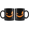 Halloween Mug Jack O Lantern Face 11oz Black Coffee Mugs