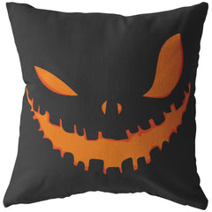 Halloween Pillows Jack O Lantern Face