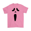 Halloween Shirt Scream Mask Face Gildan Mens T-Shirt