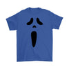 Halloween Shirt Scream Mask Face Gildan Mens T-Shirt