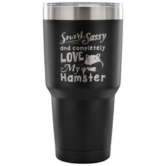 Hamster Travel Mug Smart Sassy 30 oz Stainless Steel Tumbler