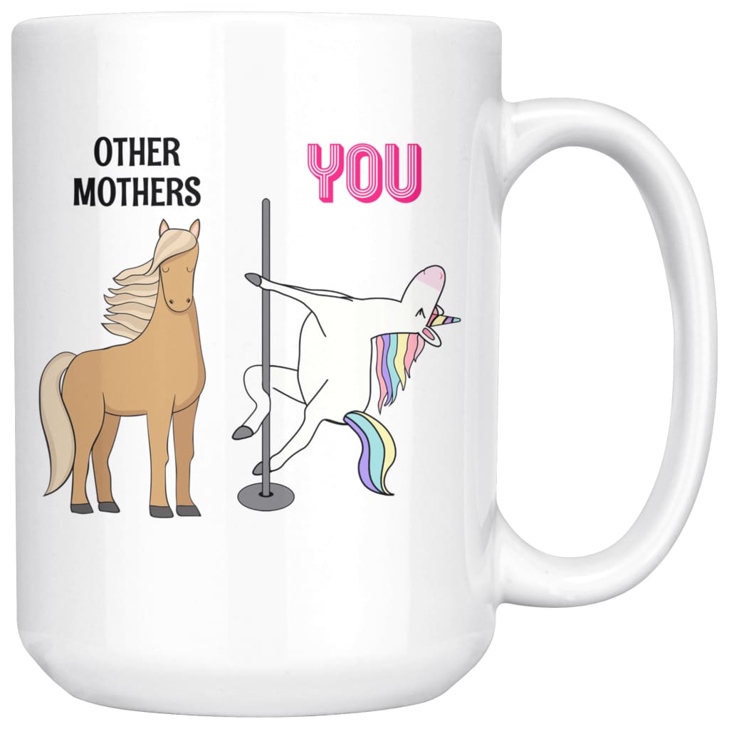 Hawkins Personalized Funny Mom Mug Horse Unicorn