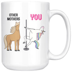 Hawkins Personalized Funny Mom Mug Horse Unicorn