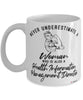 Health Information Management Director Mug Never Underestimate A Woman Who Is Also A Health Information Management Director Coffee Cup White