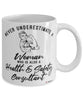 Health Safety Consultant Mug Never Underestimate A Woman Who Is Also A Health Safety Consultant Coffee Cup White