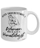 Hematologist Mug Never Underestimate A Woman Who Is Also A Hematologist Coffee Cup White