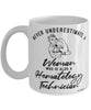 Hematology Technician Mug Never Underestimate A Woman Who Is Also A Hematology Tech Coffee Cup White