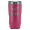 Hiker Travel Mug Theres No Crying In Hiking 20oz Stainless Steel Tumbler