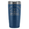 Hockey Mom Travel Mug Proud Mother A Hockey Player 20oz Stainless Steel Tumbler