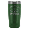 Hockey Mom Travel Mug Proud Mother A Hockey Player 20oz Stainless Steel Tumbler