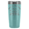 Hockey Mom Travel Mug Proud Mother A Hockey Player 20oz Stainless Steel Tumbler