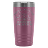 Hockey Mom Travel Mug Proud Mother A Hockey Player 20oz Stainless Steel Tumbler