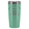 Hockey Mom Travel Mug Proud Mother A Hockey Player 20oz Stainless Steel Tumbler