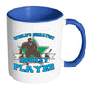 Hockey Mug Worlds Greatest Hockey Player White 11oz Accent Coffee Mugs