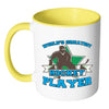 Hockey Mug Worlds Greatest Hockey Player White 11oz Accent Coffee Mugs