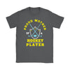 Hockey Player Mother Shirt Proud Mother of a Hockey Player Gildan Womens T-Shirt