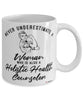 Holistic Health Counselor Mug Never Underestimate A Woman Who Is Also A Holistic Health Counselor Coffee Cup White