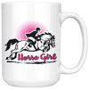 Horse Mug Horse Girl 15oz White Coffee Mugs