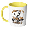 Horse Mug Whatever The Problem Riding The Answer White 11oz Accent Coffee Mugs