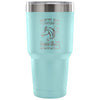Horse Travel Mug Breathe Deep Because No One Will Ever 30 oz Stainless Steel Tumbler
