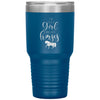 Horse Tumbler For Mom Daughter Sister Im Just A Girl Who Loves Horses Laser Etched 30oz Stainless Steel Tumbler